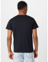 HOLLISTER Tricou negru / alb - Pled.ro