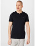 HOLLISTER Tricou negru / alb - Pled.ro