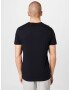 HOLLISTER Tricou negru / alb - Pled.ro