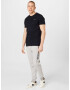 HOLLISTER Tricou negru / alb - Pled.ro