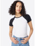 HOLLISTER Tricou negru / alb - Pled.ro