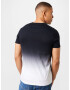 HOLLISTER Tricou negru / alb - Pled.ro