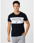 HOLLISTER Tricou negru / alb - Pled.ro