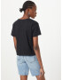 HOLLISTER Tricou negru / alb - Pled.ro