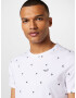 HOLLISTER Tricou negru / alb - Pled.ro