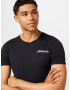 HOLLISTER Tricou negru / alb - Pled.ro