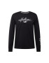 HOLLISTER Tricou negru / alb - Pled.ro