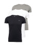 HOLLISTER Tricou negru / alb - Pled.ro