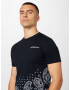 HOLLISTER Tricou negru / alb / alb murdar - Pled.ro