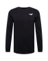 HOLLISTER Tricou negru / alb coajă de ou - Pled.ro