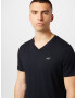 HOLLISTER Tricou negru / alb murdar - Pled.ro