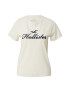 HOLLISTER Tricou negru / alb murdar - Pled.ro