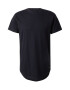 HOLLISTER Tricou negru / alb murdar - Pled.ro