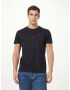 HOLLISTER Tricou negru / alb murdar - Pled.ro