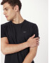 HOLLISTER Tricou negru / alb murdar - Pled.ro