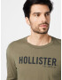 HOLLISTER Tricou oliv / negru - Pled.ro