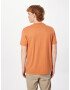 HOLLISTER Tricou portocaliu / alb - Pled.ro