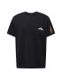 HOLLISTER Tricou portocaliu pastel / negru / alb - Pled.ro