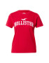 HOLLISTER Tricou roșu / alb - Pled.ro