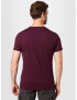 HOLLISTER Tricou roșu burgundy - Pled.ro