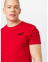 HOLLISTER Tricou roșu / negru - Pled.ro