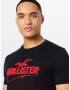 HOLLISTER Tricou roșu / negru - Pled.ro