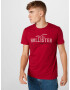 HOLLISTER Tricou roșu / negru / alb - Pled.ro