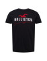 HOLLISTER Tricou roșu / negru / alb - Pled.ro