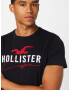 HOLLISTER Tricou roșu / negru / alb - Pled.ro