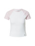 HOLLISTER Tricou roz / alb - Pled.ro