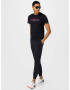 HOLLISTER Tricou roz / negru / alb - Pled.ro