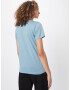 HOLLISTER Tricou 'TIMELESS' albastru fumuriu / alb - Pled.ro