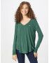 HOLLISTER Tricou verde / alb - Pled.ro