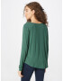 HOLLISTER Tricou verde / alb - Pled.ro