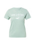 HOLLISTER Tricou verde deschis / alb - Pled.ro