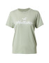 HOLLISTER Tricou verde deschis / alb - Pled.ro