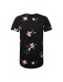 HOLLISTER Tricou verde iarbă / roz / negru - Pled.ro