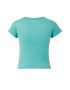 HOLLISTER Tricou verde mentă / alb - Pled.ro