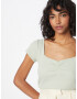 HOLLISTER Tricou verde pastel - Pled.ro