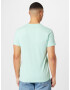 HOLLISTER Tricou verde pastel / negru - Pled.ro