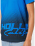 HOLLISTER Tricou 'WHOLESALE' albastru regal / negru - Pled.ro