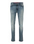 HUGO Jeans alb kitt / albastru denim / alb - Pled.ro