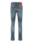 HUGO Jeans alb kitt / albastru denim / alb - Pled.ro