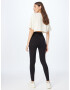 HUGO Leggings 'Easy' negru / alb - Pled.ro