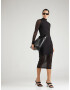 HUGO Red Rochie 'Nortensis' negru - Pled.ro