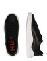 HUGO Sneaker low 'Blake Tenn' roșu / negru - Pled.ro