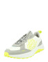 HUGO Sneaker low 'Kane' galben neon / gri fumuriu / alb - Pled.ro