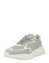 HUGO Sneaker low 'Leon' crem / gri metalic / verde jad - Pled.ro