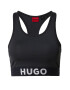 HUGO Red Sutien negru / alb - Pled.ro