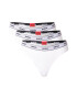 HUGO Red Tanga negru / alb - Pled.ro